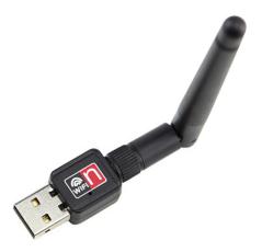 Nätverkskort WiFi USB-sticka med antenn - RTL8188EUS @ electrokit