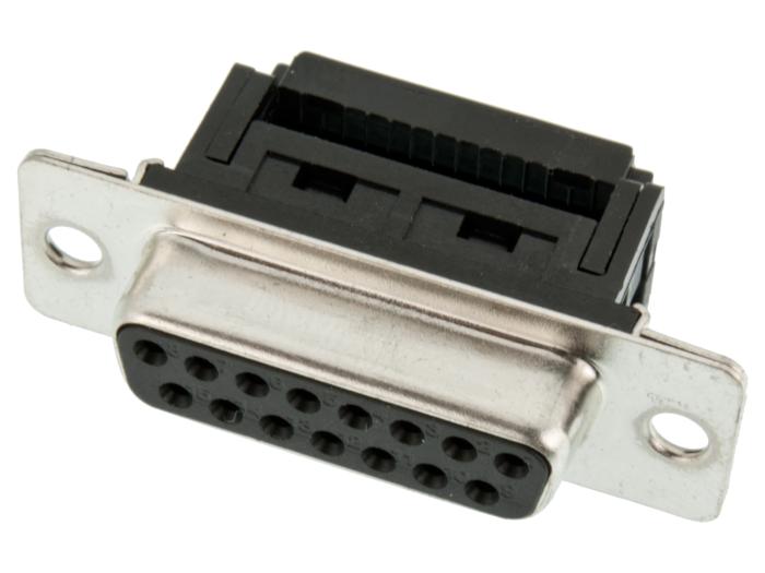 D-SUB 15 pol female flat cable @ electrokit (1 of 2)