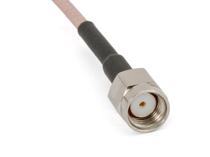 Adapter SMA-RP male - N male 15cm RG316 @ electrokit (3 of 3)