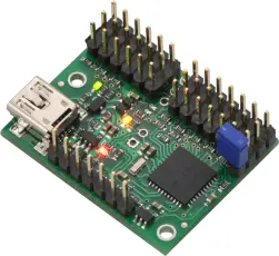 USB Servokontroller 12 kanaler @ electrokit
