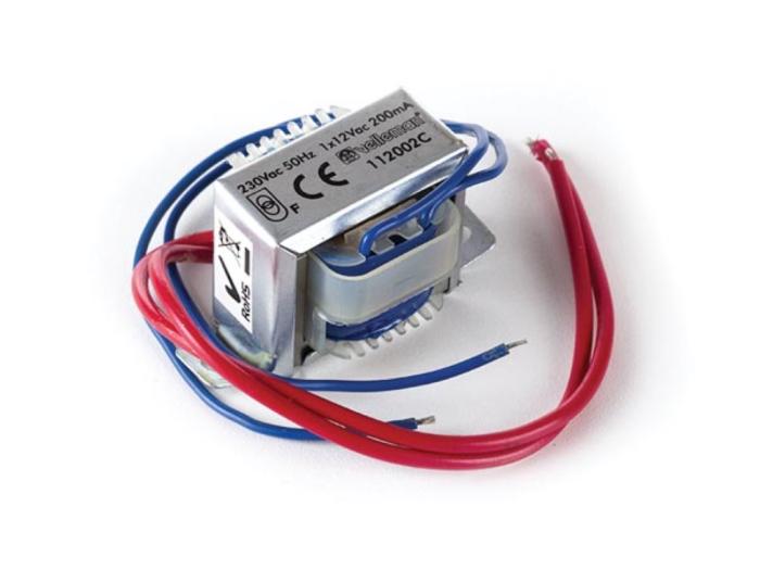 Transformator 12V 200mA @ electrokit (1 av 1)