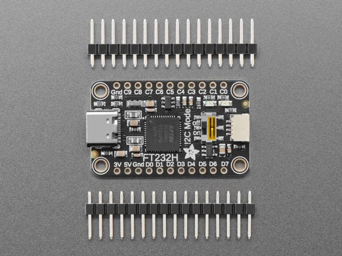 USB-C till GPIO, I2C, SPI, Qwiic - FT232H Breakout @ electrokit (4 av 5)