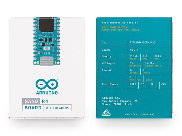 Arduino Nano R4 with headers @ electrokit (4 av 4)