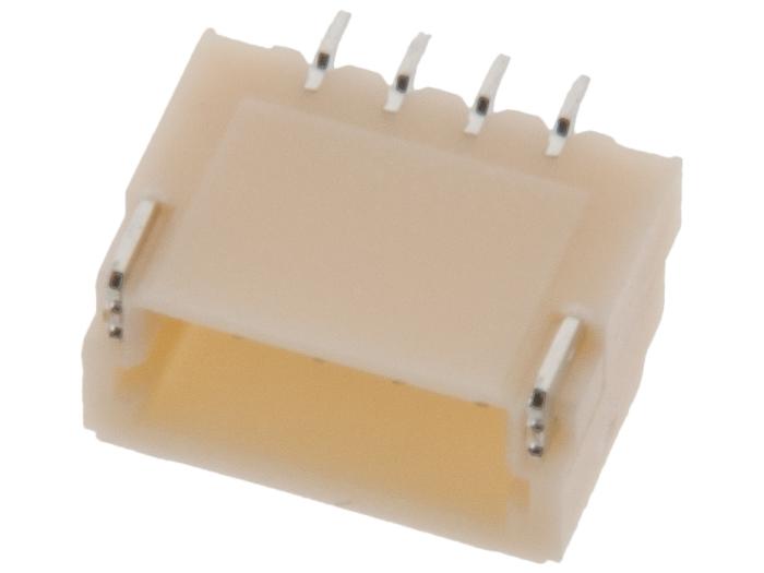 Stiftlist SH vinklad SMD 4p (QWIIC) @ electrokit (2 av 3)