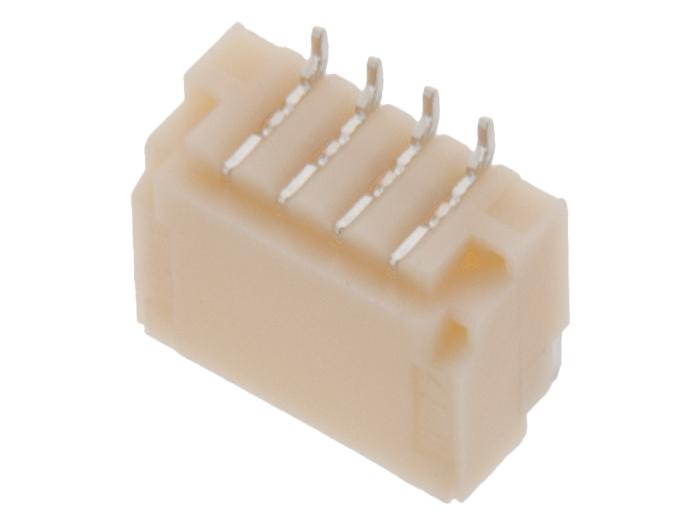 Stiftlist SH vinklad SMD 4p (QWIIC) @ electrokit (3 av 3)