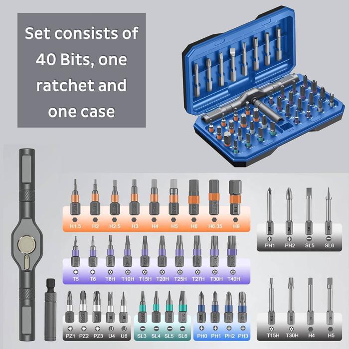 Precision Ratchet Set for Mechanics and Electronics @ electrokit (3 of 9)