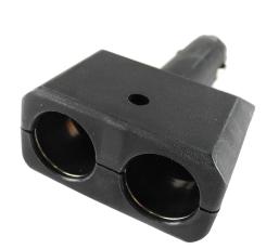 12V cigg förgreningsadapter @ electrokit