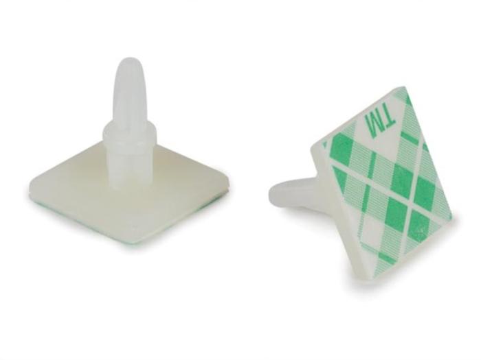 Självhäftande PCB-hållare/distans 10mm 50 pack @ electrokit (2 av 3)