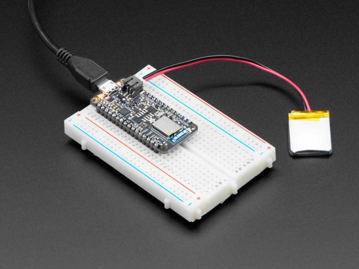Adafruit Feather nRF52 Bluefruit LE - nRF52832 @ electrokit (7 av 9)