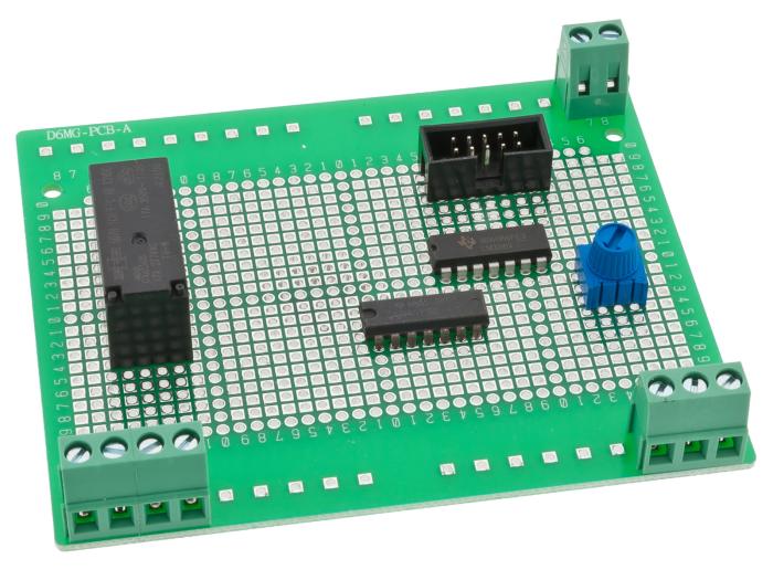 Experimentkort för DIN-kapsling D2MG @ electrokit (4 av 4)