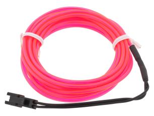 Lys-tråd 2.5m - rosa @ electrokit