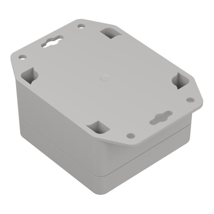 Enclosure flange 75x75x45mm ABS IP65 @ electrokit (3 of 4)