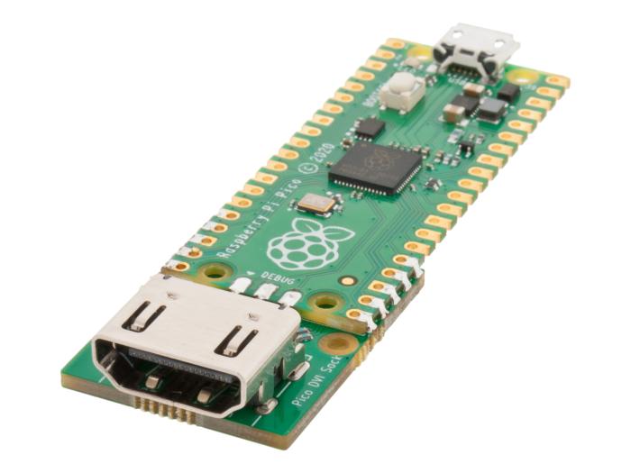 DVI Sock för Raspberry Pi Pico @ electrokit (5 av 6)