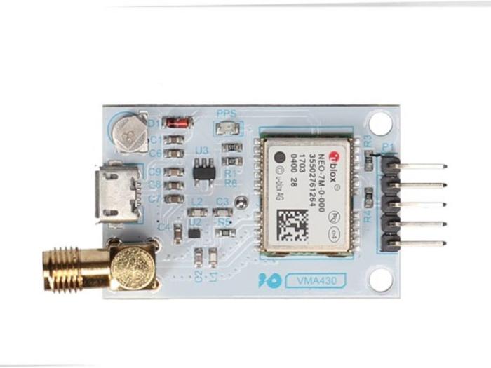 GNSS/GPS-modul L1 NEO-7M 56 kanaler SMA @ electrokit (2 av 3)