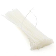 Cable tie 300 x 3.6mm polyamide &oslash;max 83mm white 100-pcs @ electrokit