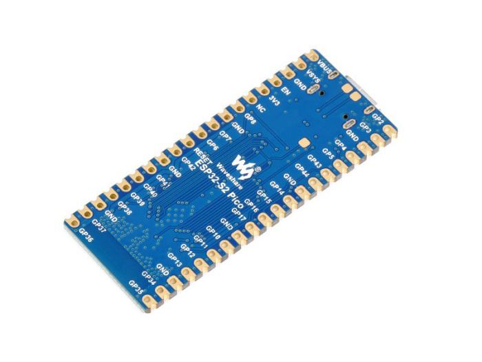ESP32-S2 utvecklingskort - Pico-kompatibel @ electrokit (2 av 6)