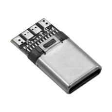 USB-C hane monterad p&aring; kort f&ouml;r USB2.0 @ electrokit