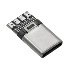 USB-C hane monterad p&aring; kort f&ouml;r USB2.0 @ electrokit