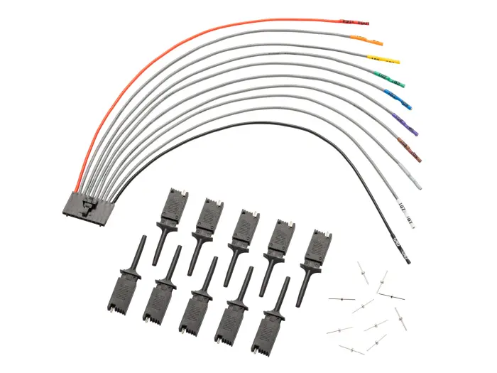 Bus Pirate 5 kabelset med probar @ electrokit (1 av 1)
