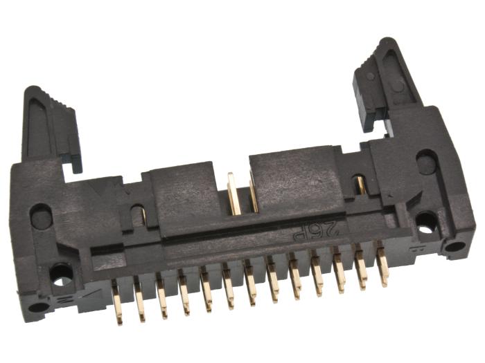 IDC hane PCB 26-pol med utkastare 2.54mm @ electrokit (2 av 2)