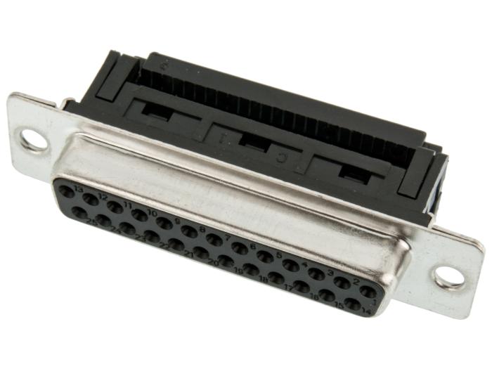 D-SUB 25 pol female flat cable @ electrokit (1 of 2)