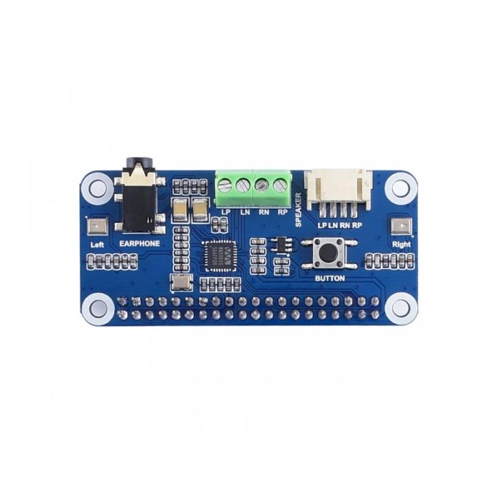 Ljudkort-HAT med högtalare för Raspberry Pi @ electrokit (7 av 8)
