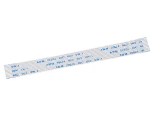 FPC-kabel 10-pol 1.0mm 100mm samma-sida @ electrokit