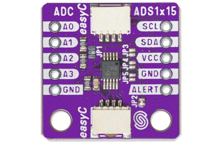 ADC 4 channel 16-bit with 16x PGA and Qwiic @ electrokit (2 of 4)