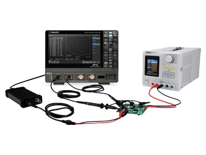 Oscilloskop 350MHz 4-kan 12-bit Siglent SDS3034X HD @ electrokit (9 av 9)