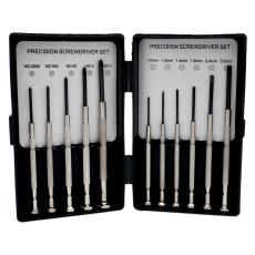 Screwdriver precision set 11pcs @ electrokit