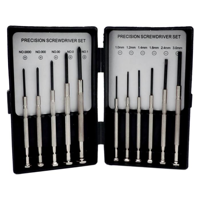 Screwdriver precision set 11pcs @ electrokit (1 of 3)