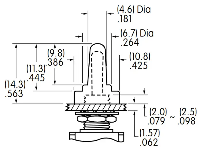 Rubber cover for toggle switch @ electrokit (4 of 4)