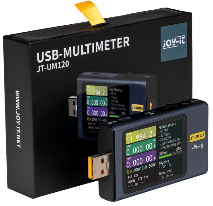 USB-testare med 8 mätfunktioner och QC/PD-analys @ electrokit (4 av 4)