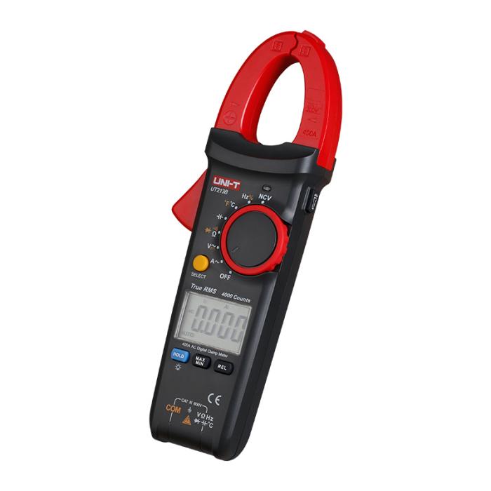 Digital clamp multimeter AC/DC Uni-T UT213C @ electrokit (4 of 5)