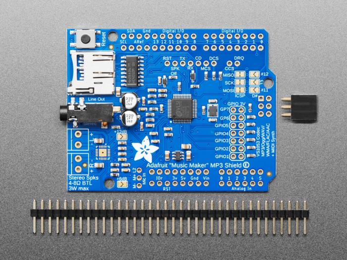 MP3 player shield @ electrokit (3 av 5)