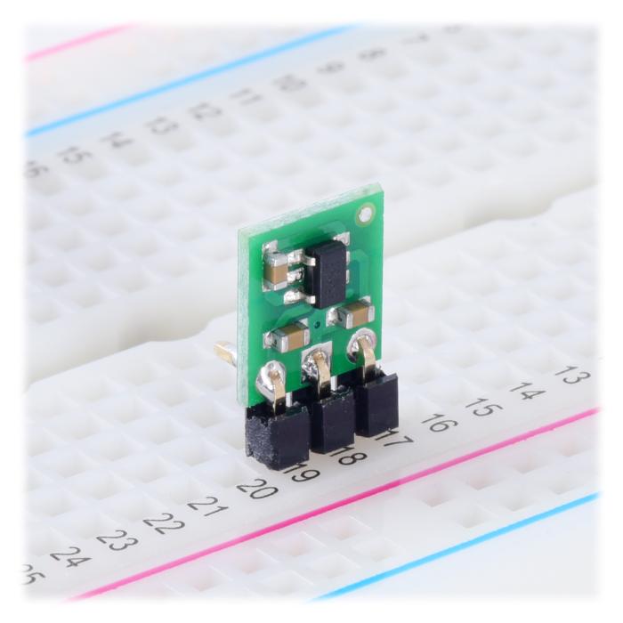Spänningsinverterare 1.8-5.3V 60mA @ electrokit (5 av 7)