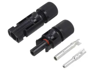 MC4 kontakter 2.5-6mm2 1kV 30A - Par f&ouml;r crimpning @ electrokit