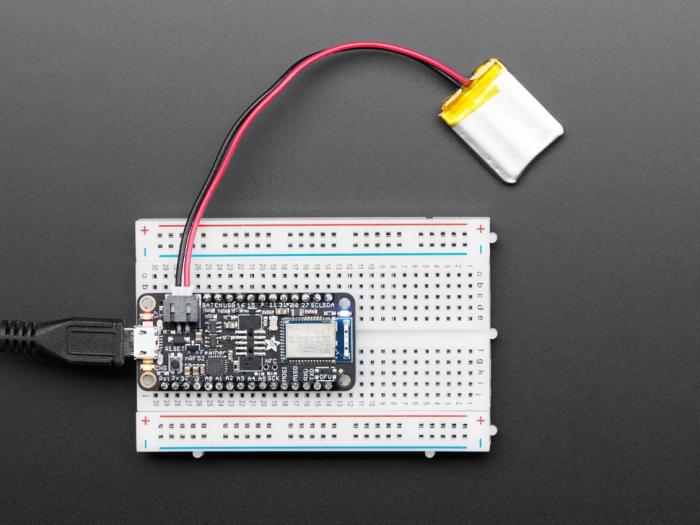 Adafruit Feather nRF52 Bluefruit LE - nRF52832 @ electrokit (8 av 9)