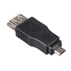USB micro-B male to USB-A frmale adapter @ electrokit