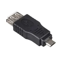 USB micro-B hane till USB-A hona adapter @ electrokit