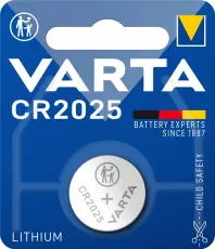 CR2025 batteri litium 3V Varta @ electrokit