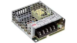 Switchat nätaggregat 5V 10A 50W Mean Well LRS-50-5 @ electrokit