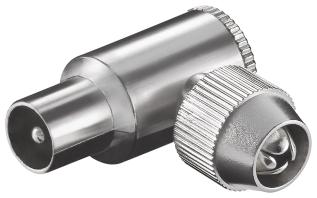 Antennkontakt IEC hane vinklad @ electrokit