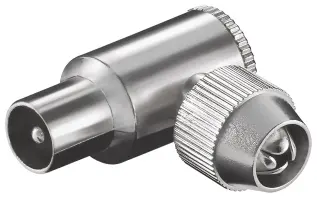 Antennkontakt IEC hane vinklad @ electrokit