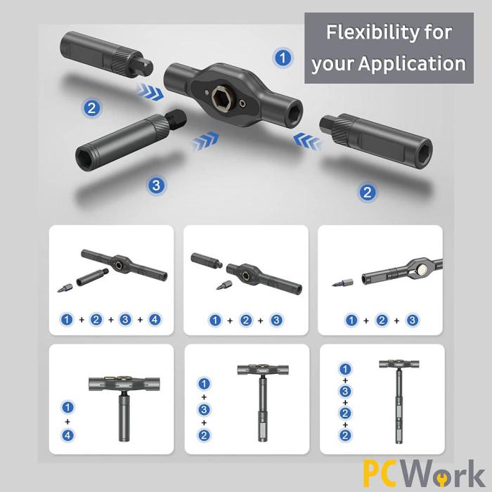 Precision Ratchet Set for Mechanics and Electronics @ electrokit (5 of 9)