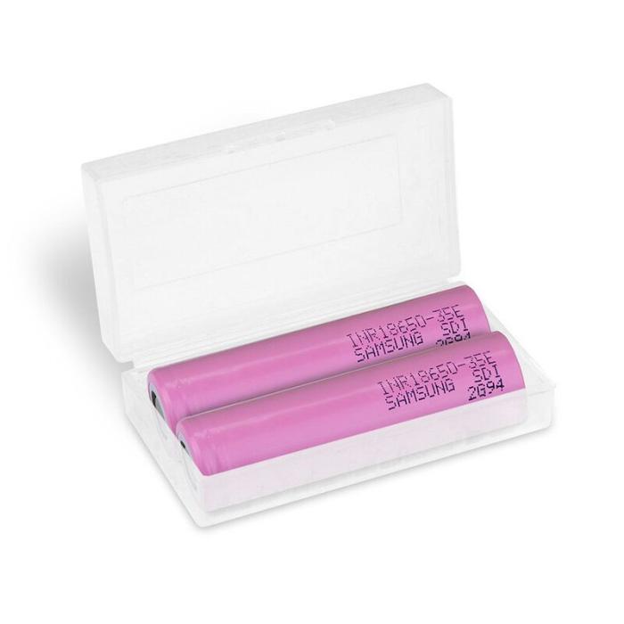 Batteri Li-Ion 18650 3.7V 3500mAh INR18650-35E 2-pack @ electrokit (1 av 1)