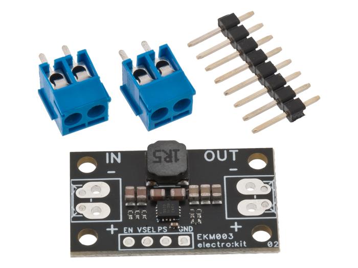 DCDC-converter 3-16V step-up/step-down to 3.3/5V @ electrokit (2 of 4)