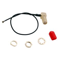 Adapterkabel SMA hona - IPEX4 / MHF4 hona 160mm @ electrokit
