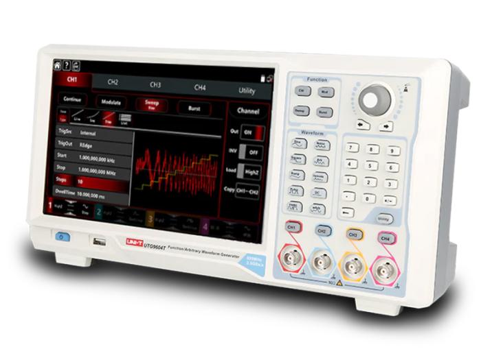 Funktionsgenerator 350MHz 4-kan Uni-T UTG9354T @ electrokit (1 av 5)