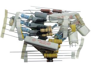 Power resistors approx. 50 pcs - mixed values @ electrokit